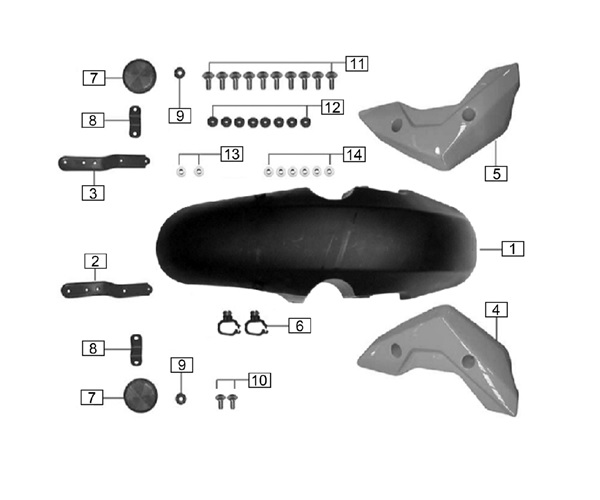 Fender Front Lower