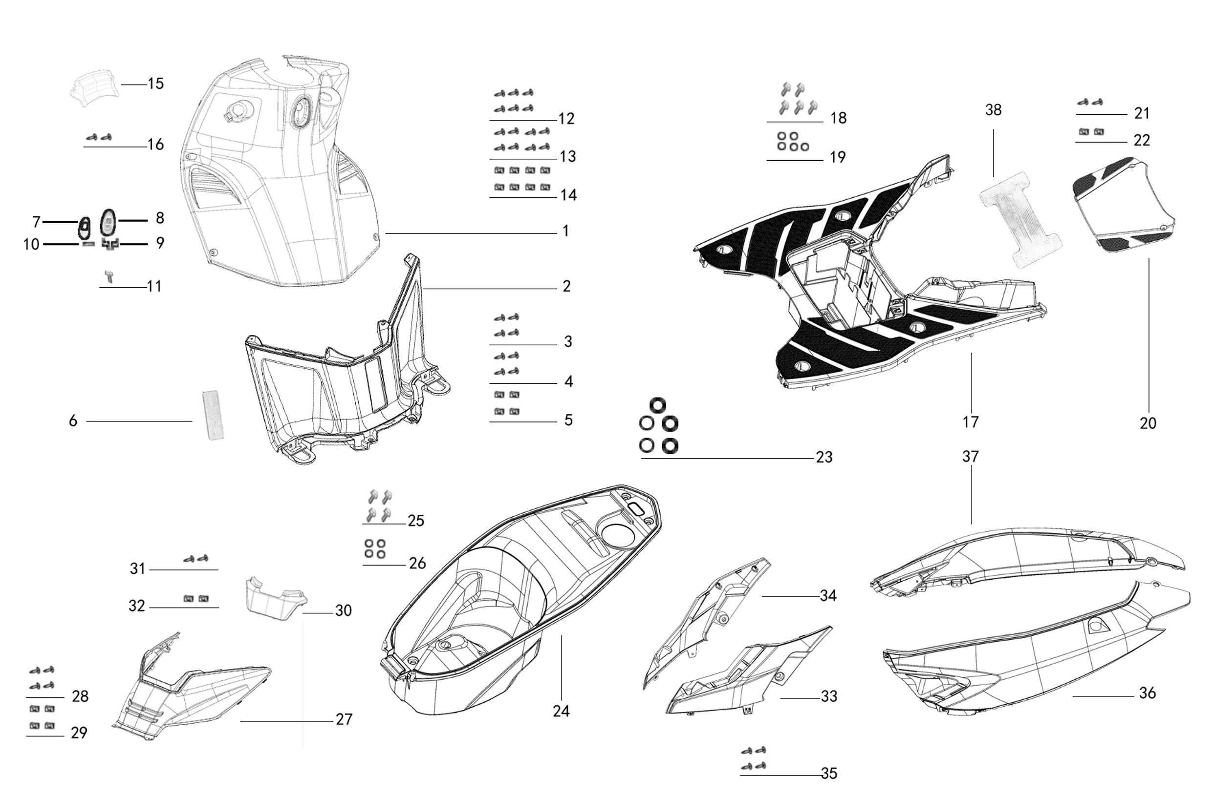 Rear Panels | Interior Panels