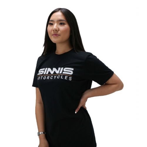 T-SHIRT | LARGE SINNIS MC LOGO | BLACK | SMALL