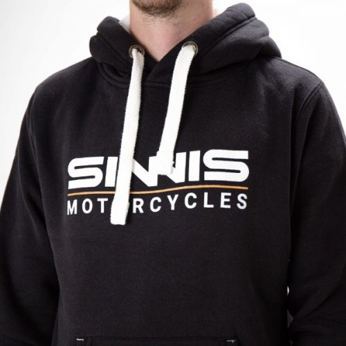 HOODIE | LARGE SINNIS MC LOGO | BLACK | MEDIUM