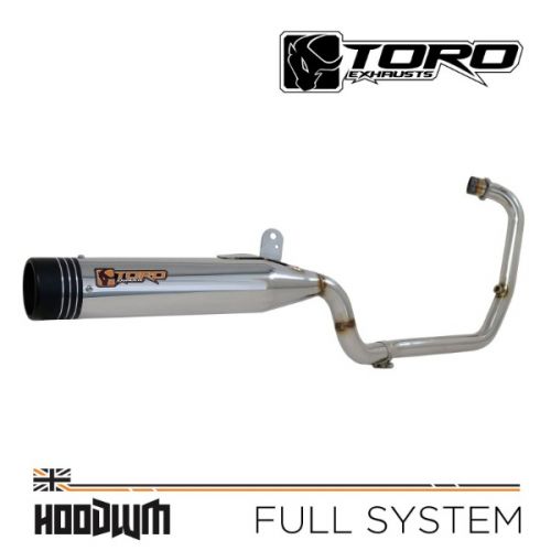 Toro Full Polished Stainless Exhaust System